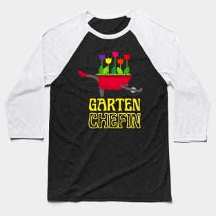 Garten Chefin Gartenarbeit Gärtnerin Hobby Baseball T-Shirt